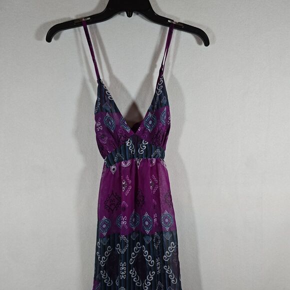 APT 9 Women's Dress Size Small Purple Black Sleeveless Pullover Ladies - Picture 8 of 9